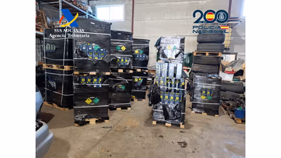 2,5 Millionen Zigaretten und über 5000 Liter Lachgas sichergestellt